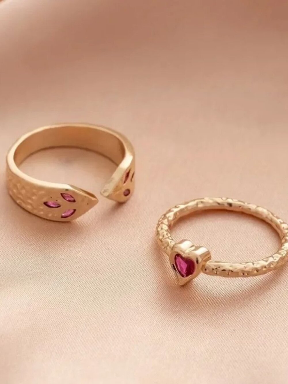 Heart ring2416 - Picture 2 of 6